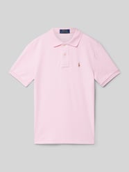 T-Shirt mit Polokragen von Polo Ralph Lauren Teens Pink - 32