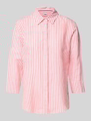 Regular Fit Leinenbluse mit 3/4-Arm Modell 'Vickie' von Brax - 6
