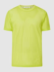T-shirt z siateczki od Calvin Klein Jeans Żółty - 16
