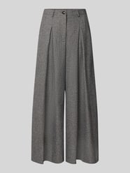 wide leg broek met plooien en steekzakken van Apricot - 1