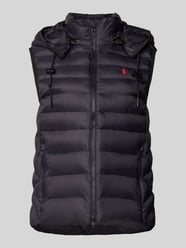 Kamizelka pikowana ze stójką od Polo Ralph Lauren - 3