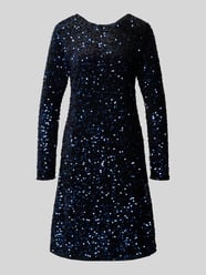 Knielanges Kleid mit Pailletten von Christian Berg Woman Selection - 5