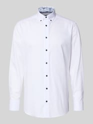 Koszula Biznes o kroju regular fit z kołnierzykiem typu button down od OLYMP - 14