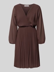 Knielanges Kleid mit Plisseefalten Modell 'Im44sa' von ZABAIONE - 5