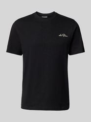 T-Shirt mit Label-Stitching Modell 'Diaz' von Les Deux - 13