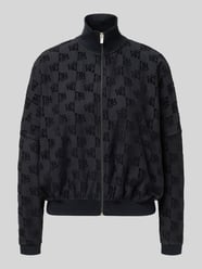 Oversized sweatjack van katoenmix, model 'TERRYMONOGRAM_JACKET' van HUGO - 26