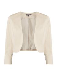 Kurzblazer mit offener Vorderseite  von Montego Beige - 26