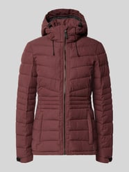 Jacke mit Kapuze und Label-Patch Modell von G.I.G.A. DX Bordeaux - 45