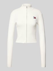 Slim Fit Cardigan mit Reißverschluss von Tommy Jeans - 5
