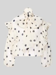 Regular Fit Schluppenbluse mit Rüschen Modell 'DOROTHY' von VERO MODA - 13