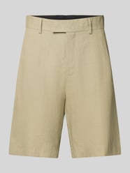 Shorts mit französischen Eingrifftaschen Modell 'Troy' von Tiger of Sweden Beige - 1