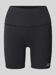 Fietsbroek met logo en elastische band met logo van New Balance - 2