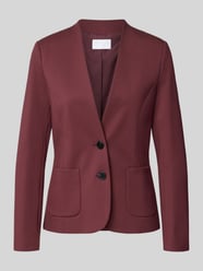 Regular Fit Kurzblazer aus Viskose-Mix von Jake*s Collection - 4