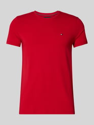 Slim Fit T-Shirt aus Baumwoll-Mix von Tommy Hilfiger - 4