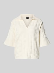 regular fit poloshirt van viscosemix model 'Fapavero' van BOSS - 44