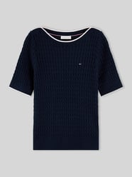 Regular Fit Pullover aus reiner Baumwolle mit kurzen Ärmeln von Tommy Hilfiger - 27