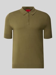 koszulka polo o kroju regular fit z mieszanka wiskozy model 'San Peter-CV' od HUGO - 3