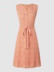 Blusenkleid mit Millefleurs von Fransa Orange - 40