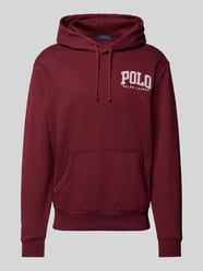 Hoodie mit Känguru-Tasche von Polo Ralph Lauren Bordeaux - 32