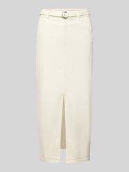 Jeansrok met Loopsplit en Riem Model 'MOCA' van Marella - 14