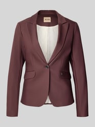 Blazer met klepzakken, model 'Blake' van MOS MOSH Bordeaux - 23