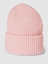 Strickmütze mit breitem Umschlag Modell 'HEXO' von Pieces Rosa - 6