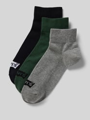 Socken mit Label-Detail im 3er-Pack von Levi's® Grün - 33