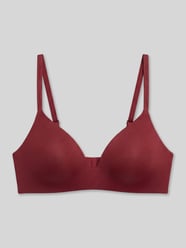 BH mit vorgeformten Cups von Calvin Klein Underwear Bordeaux - 3