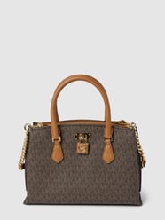 Handtas met all-over logo, model 'RUBY' van MICHAEL Michael Kors Bruin - 18