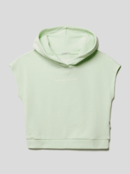 Hoodie mit Statement-Print von Tom Tailor Grün - 47