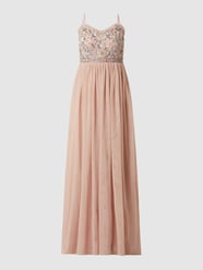 Abendkleid mit Stickereien  von Jake*s Cocktail Rosa - 22