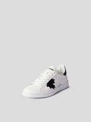Sneaker mit Label-Details von Dsquared2 Grau / Schwarz - 25