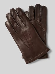 Handschoenen met labeldetail, model 'Edward' van Hestra - 6