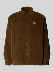 Regular Fit Cordhemd mit Logo-Patch von Lacoste - 13
