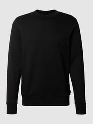 Sweatshirt aus Baumwolle Modell 'Stadler' von BOSS Schwarz - 43