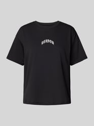 T-shirt o pudełkowym kroju z okrągłym dekoltem od Review - 7