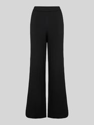 Flared Stoffhose mit Strukturmuster von Jake*s Collection - 46