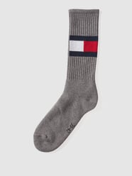Sokken met logoprint van Tommy Hilfiger Grijs / zwart - 33