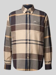 Regular fit vrijetijdsoverhemd van puur katoen, model 'BEARPARK' van Barbour Beige - 46