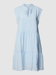 Minikleid im Stufen-Look von comma Casual Identity Blau - 24