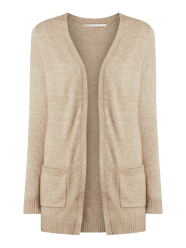 Longcardigan aus Viskosemischung Modell 'Lesly' von Only Beige - 26