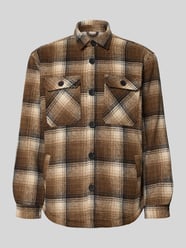 Regular Fit Hemdjacke mit Eingrifftaschen Modell 'IAN' von Redefined Rebel - 18