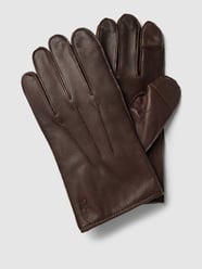 Handschuhe aus Leder von Polo Ralph Lauren Schwarz - 28