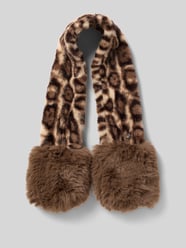 Sjaal met labelapplicatie van Loevenich Beige - 30