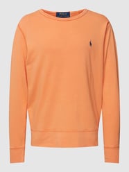 Sweatshirt mit Logo-Stitching von Polo Ralph Lauren Orange - 19