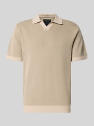 Koszulka polo w dzianinowym wyglądzie o kroju regular fit model 'Preston' od JACK & JONES Premium - 35