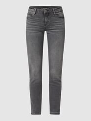 Skinny Fit Jeans mit Stretch-Anteil Modell 'Curve X' von Guess Grau - 7