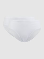 Slip van single-jersey, model 'Benefit' van Calida Wit - 38
