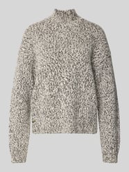 oversized pullover van wolmix van Lacoste Beige - 30