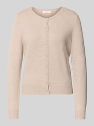 Kurtka z dzianiny z listwą guzikową od Christian Berg Woman - 34